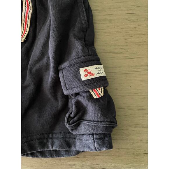 Janie and Jack Boys 3-6 Months Short Blue - Picture 3 of 4